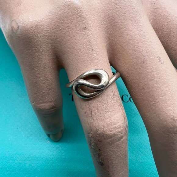 Tiffany & Co. Jewelry - Elegant Silver Infinity Ring